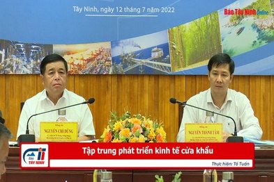 Tập trung phát triển kinh tế cửa khẩu