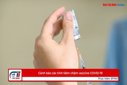 Cảnh báo các tỉnh tiêm chậm vaccine COVID-19