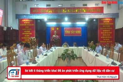 Sơ kết 6 tháng triển khai Đề án phát triển ứng dụng dữ liệu về dân cư