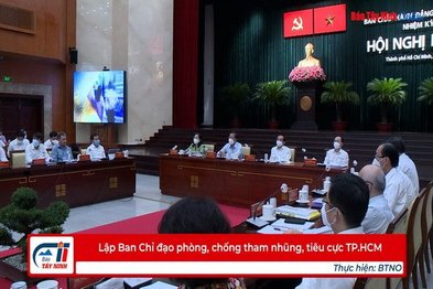 Lập Ban Chỉ đạo phòng, chống tham nhũng, tiêu cực TP.HCM