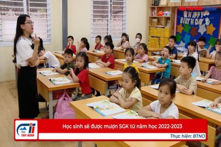 Học sinh sẽ được mượn SGK từ năm học 2022-2023