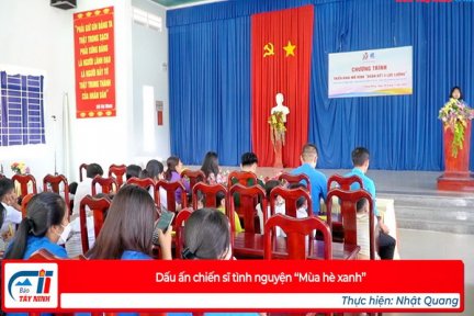 Dấu ấn chiến sĩ tình nguyện “Mùa hè xanh”