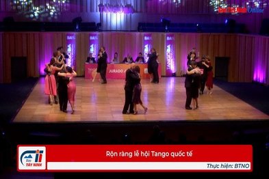 Rộn ràng lễ hội Tango quốc tế