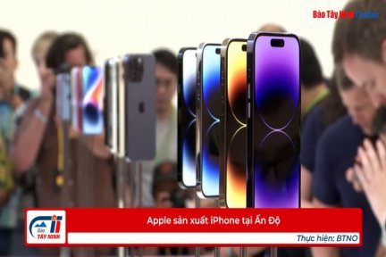 Apple sản xuất iPhone tại Ấn Độ