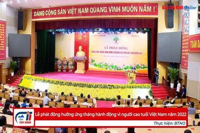 Lễ phát động hưởng ứng tháng hành động vì người cao tuổi Việt Nam năm 2022