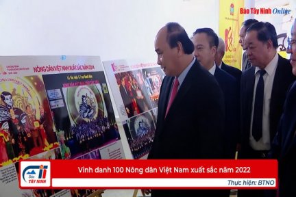 Vinh danh 100 Nông dân Việt Nam xuất sắc năm 2022