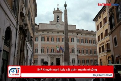 IMF khuyến nghị Italy cắt giảm mạnh nợ công