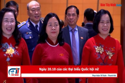 Ngày 20.10 của các Đại biểu Quốc hội nữ