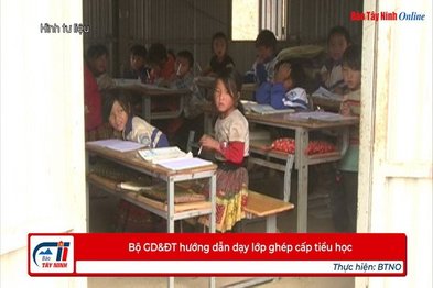 Bộ GD&ĐT hướng dẫn dạy lớp ghép cấp tiểu học