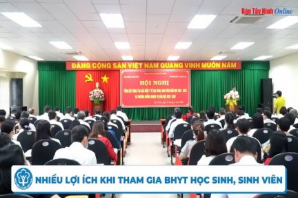 Nhiều lợi ích khi tham gia BHYT học sinh, sinh viên