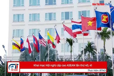 Khai mạc Hội nghị cấp cao ASEAN lần thứ 40, 41