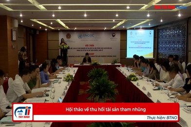 Hội thảo về thu hồi tài sản tham nhũng