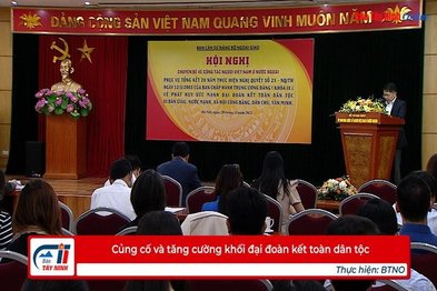 Củng cố và tăng cường khối đại đoàn kết toàn dân tộc