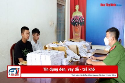 Tín dụng đen, vay dễ - trả khó