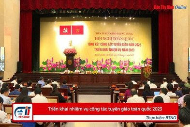 Triển khai nhiệm vụ công tác tuyên giáo toàn quốc 2023