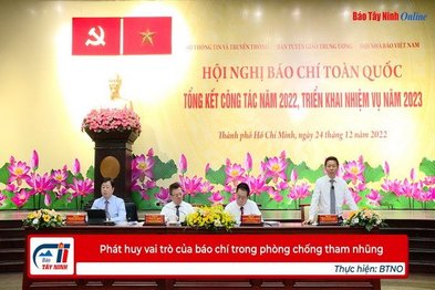 Phát huy vai trò của báo chí trong phòng chống tham nhũng