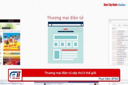 Thương mại điện tử xếp thứ 5 thế giới