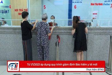 Từ 1/1/2023 áp dụng quy trình giám định Bảo hiểm y tế mới