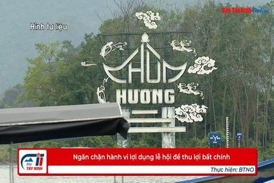 Ngăn chặn hành vi lợi dụng lễ hội để thu lợi bất chính