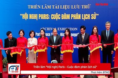 Triển lãm “Hội nghị Paris – Cuộc đàm phán lịch sử