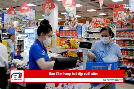 Bảo đảm hàng hoá dịp cuối năm