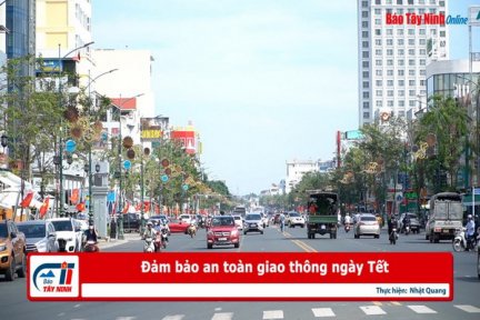 Đảm bảo an toàn giao thông ngày Tết