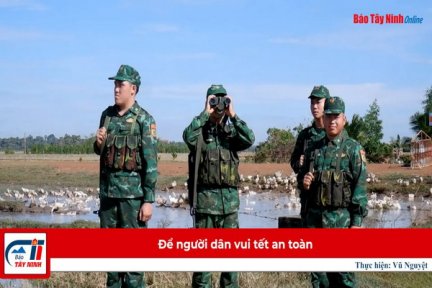 Để người dân vui tết an toàn