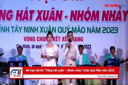 Bế mạc hội thi “Tiếng hát xuân – Nhóm nhảy” Xuân Quý Mão năm 2023