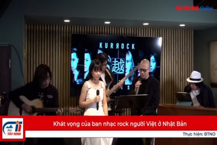 Khát vọng của ban nhạc rock người Việt ở Nhật Bản