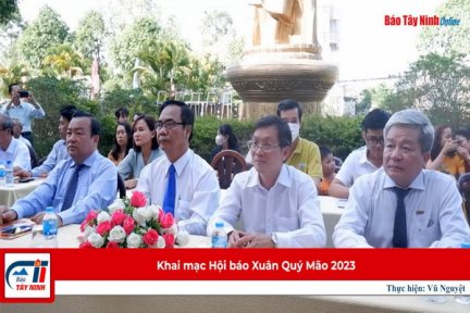 Khai mạc Hội báo Xuân Quý Mão 2023