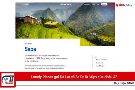 Lonely Planet gọi Đà Lạt và Sa Pa là 