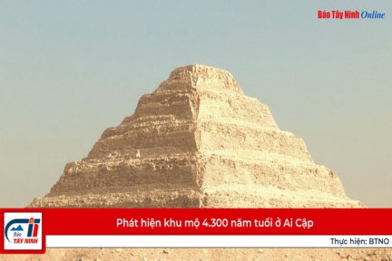 Phát hiện khu mộ 4.300 năm tuổi ở Ai Cập