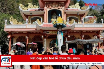 Nét đẹp văn hoá lễ chùa đầu năm