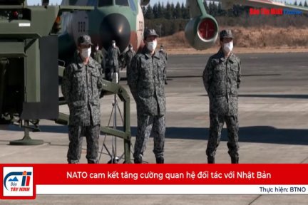 NATO cam kết tăng cường quan hệ đối tác với Nhật Bản