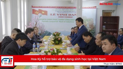 Hoa Kỳ hỗ trợ bảo vệ đa dạng sinh học tại Việt Nam