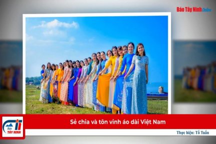 Sẻ chia và tôn vinh áo dài Việt Nam