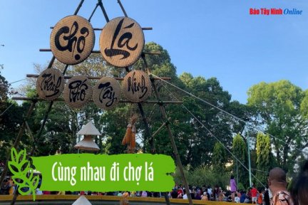 Cùng nhau đi chợ lá