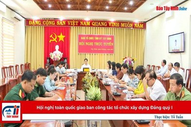 Hội nghị toàn quốc giao ban công tác tổ chức xây dựng Đảng quý I