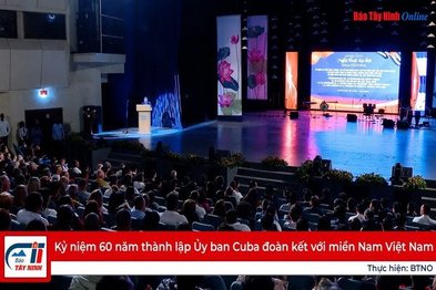 Kỷ niệm 60 năm thành lập Ủy ban Cuba đoàn kết với miền Nam Việt Nam