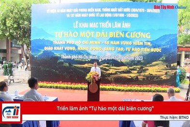 Triển lãm ảnh “Tự hào một dải biên cương”