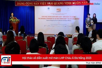 Hội thảo về diễn xuất mở màn LHP Châu Á Đà Nẵng 2023