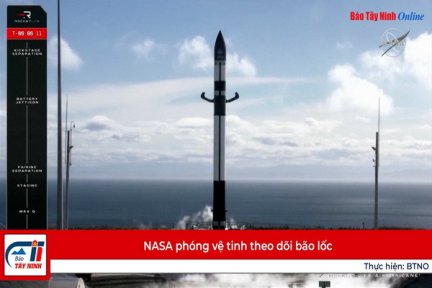 NASA phóng vệ tinh theo dõi bão lốc