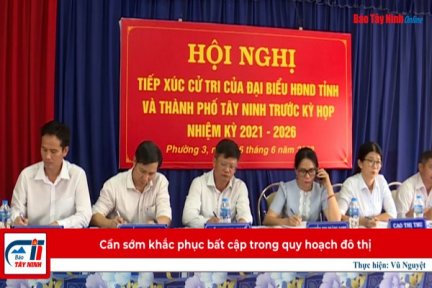 Cần sớm khắc phục bất cập trong quy hoạch đô thị