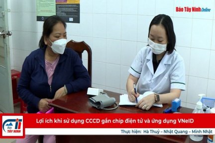 Lợi ích khi sử dụng CCCD gắn chíp điện tử và ứng dụng VneID