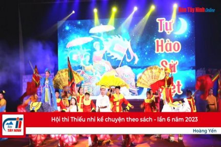 Hội thi Thiếu nhi kể chuyện theo sách - lần 6 năm 2023