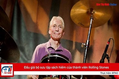 Đấu giá bộ sưu tập sách hiếm của thành viên Rolling Stones