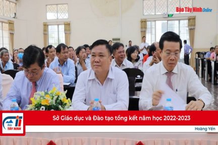 Sở Giáo dục và Đào tạo tổng kết năm học 2022-2023