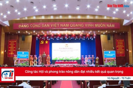 Công tác Hội và phong trào nông dân đạt nhiều kết quả quan trọng