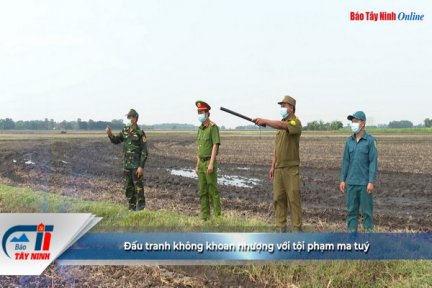 Đấu tranh không khoan nhượng với tội phạm ma tuý