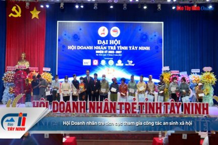 Hội Doanh nhân trẻ tích cực tham gia công tác an sinh xã hội